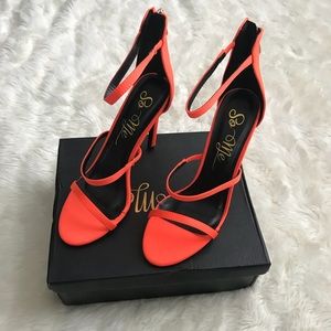 FashionNova SO ME Heels - Orange